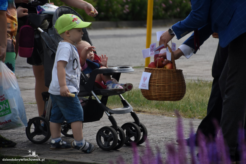 Młoda Prawica rozdawała jabłka