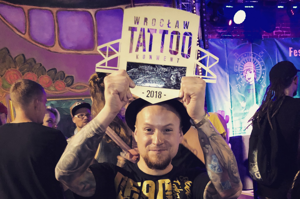 Włocławski tatuażysta z nagrodami