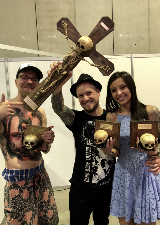 Włocławski tatuażysta z nagrodami