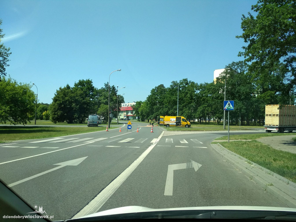 Wypadek na alei Kazmierza Wielkiego