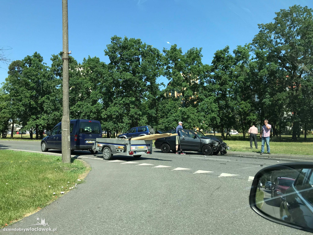 Wypadek na alei Kazmierza Wielkiego