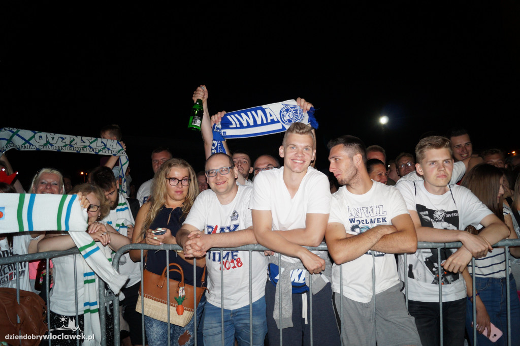 Tak Włocławek witał Mistrzów Polski