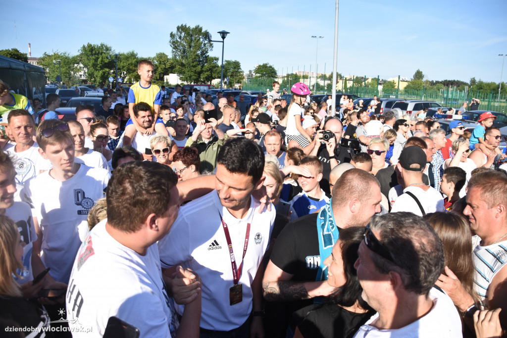 Przejazd koszykarzy Anwilu