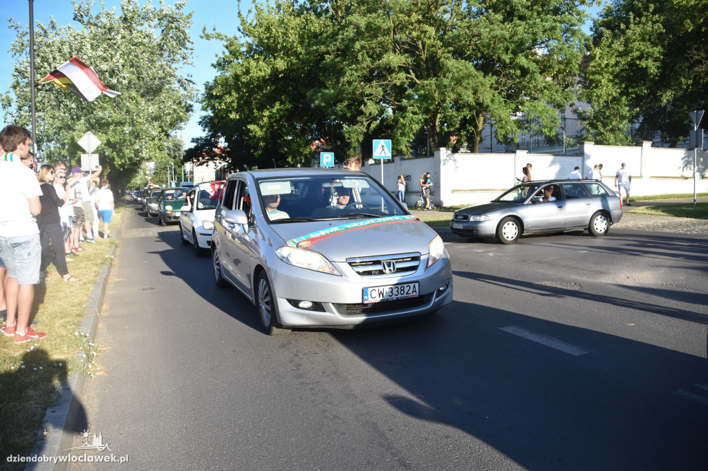 Przejazd koszykarzy Anwilu