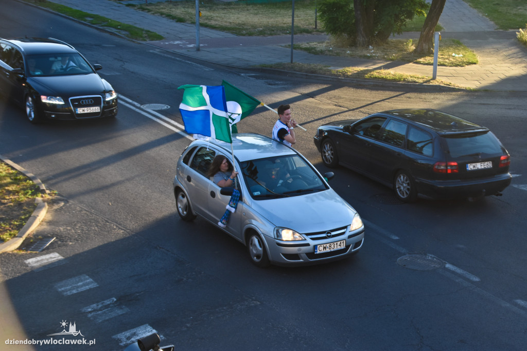 Przejazd koszykarzy Anwilu
