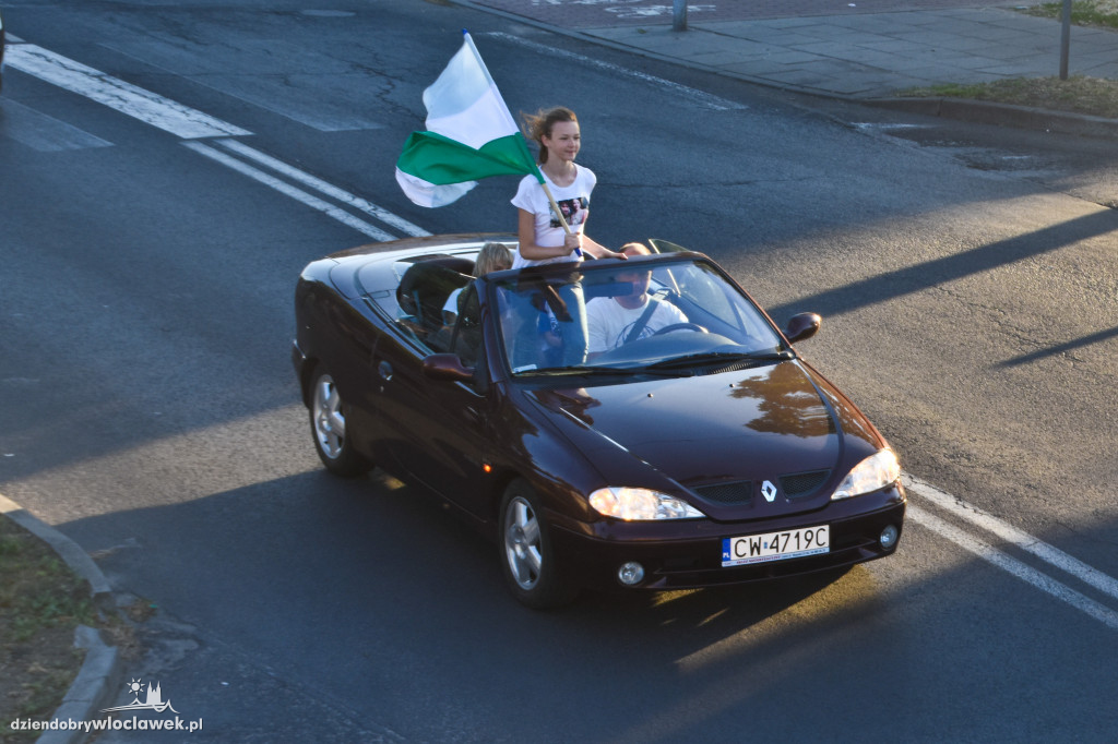 Przejazd koszykarzy Anwilu