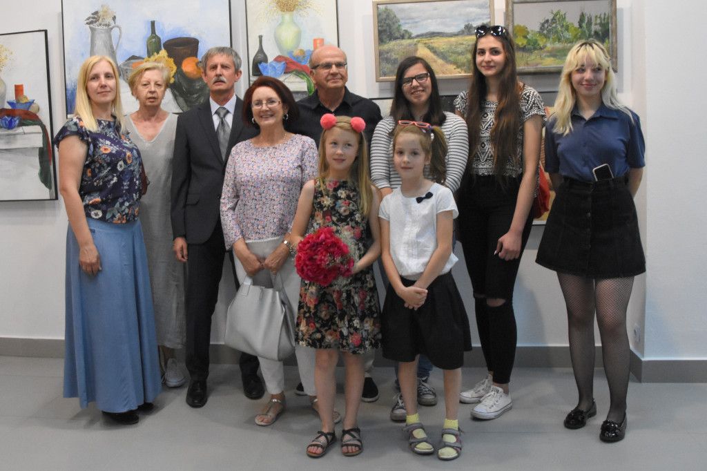 Wernisaż prac z pracowni plastycznej