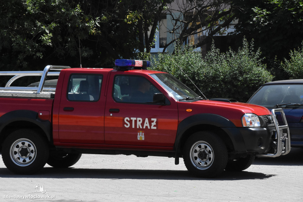 Pożar piwnicy przy ulicy Fredry