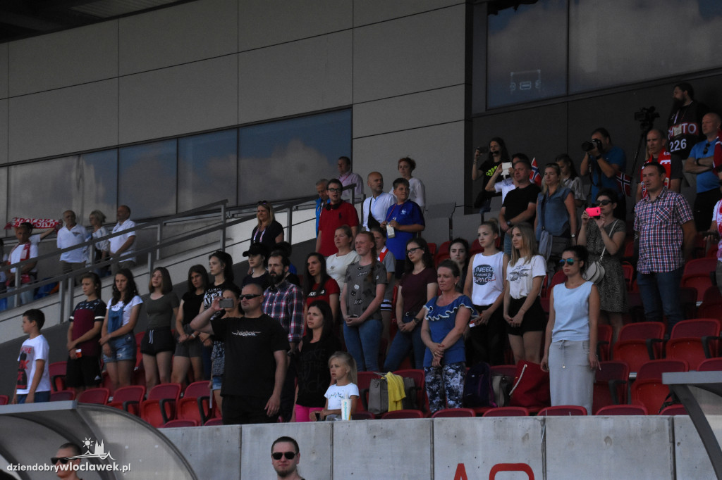 Polska - Norwegia na stadionie OSiR