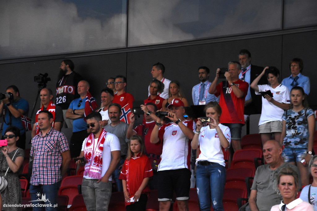 Polska - Norwegia na stadionie OSiR
