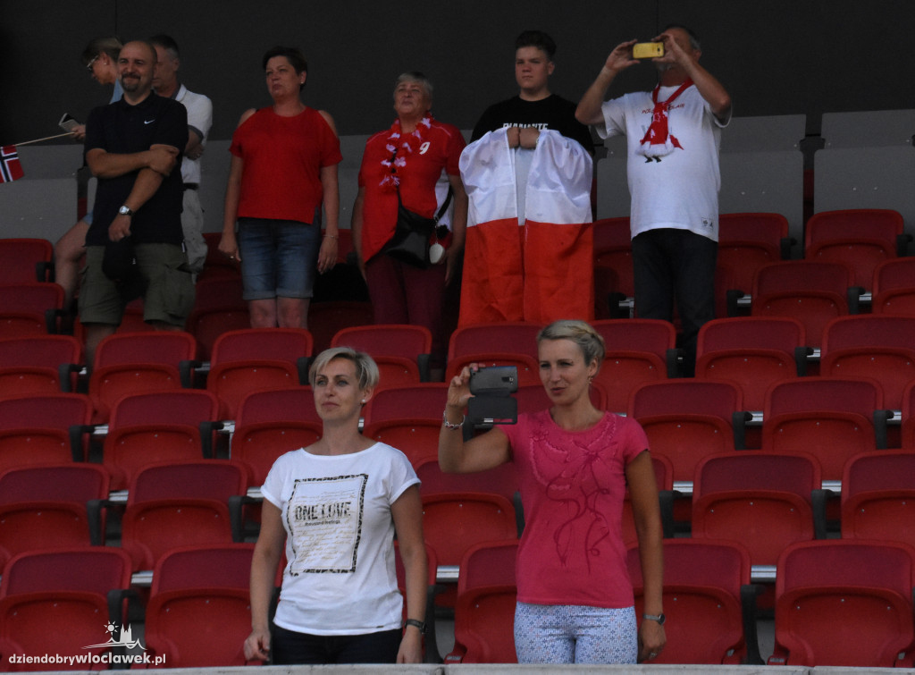 Polska - Norwegia na stadionie OSiR