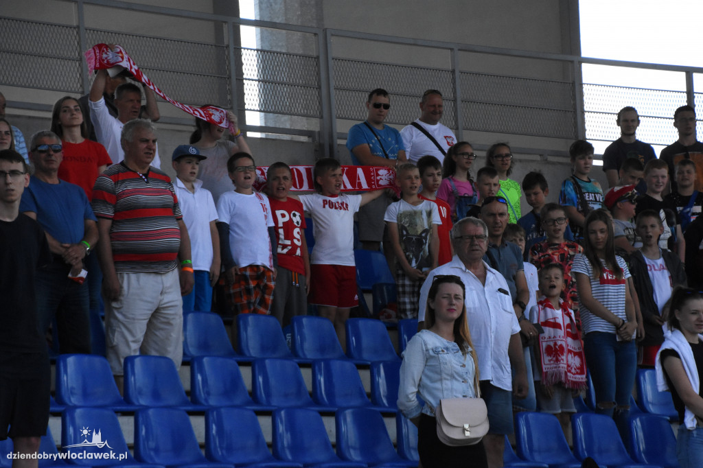 Polska - Norwegia na stadionie OSiR