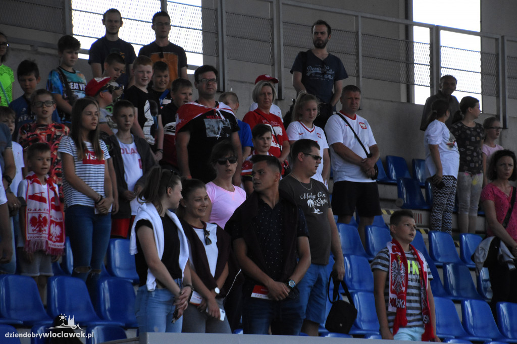 Polska - Norwegia na stadionie OSiR