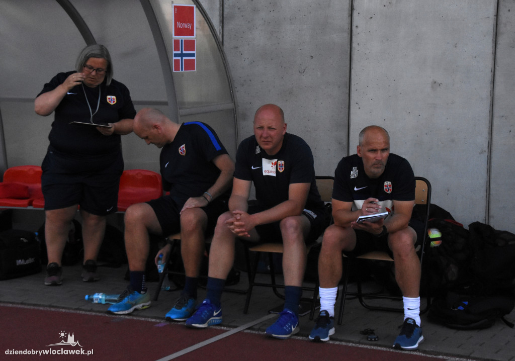 Polska - Norwegia na stadionie OSiR
