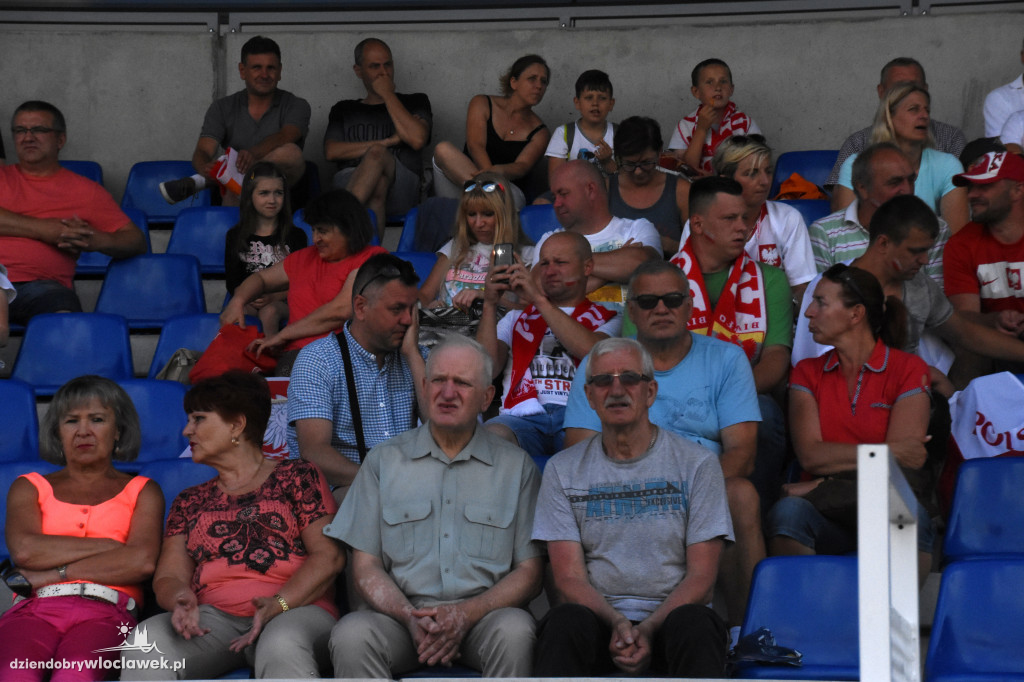 Polska - Norwegia na stadionie OSiR