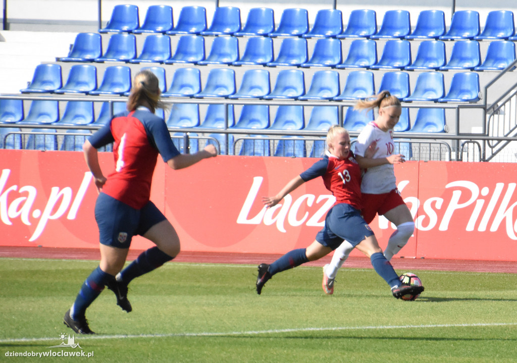 Polska - Norwegia na stadionie OSiR