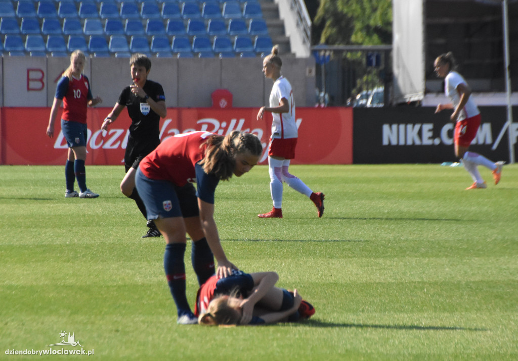 Polska - Norwegia na stadionie OSiR