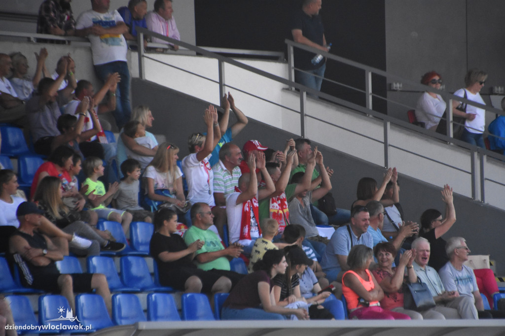 Polska - Norwegia na stadionie OSiR