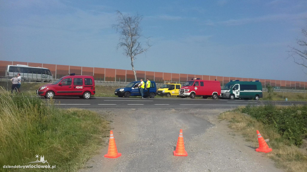 Wypadek autobusu na DK 91