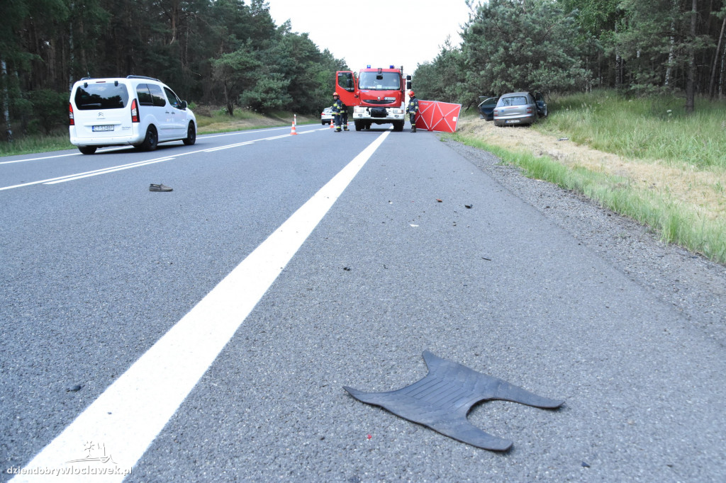 Na DK91 zginął kierowca skutera
