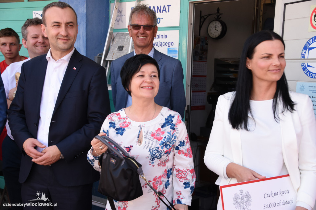 Posłanka matką chrzestną łodzi