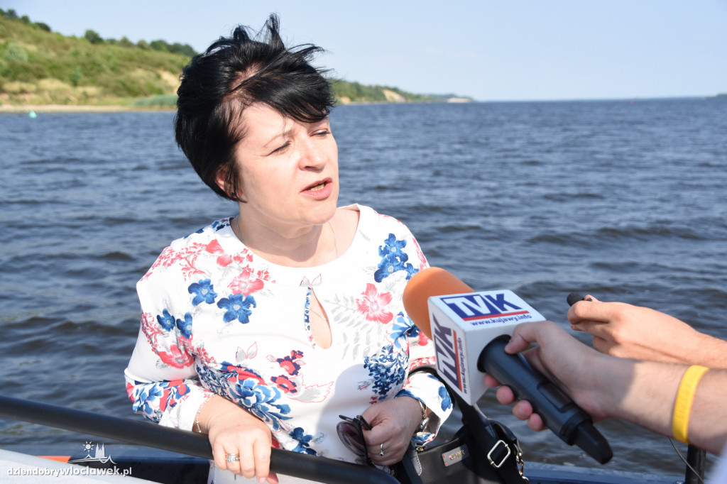 Posłanka matką chrzestną łodzi
