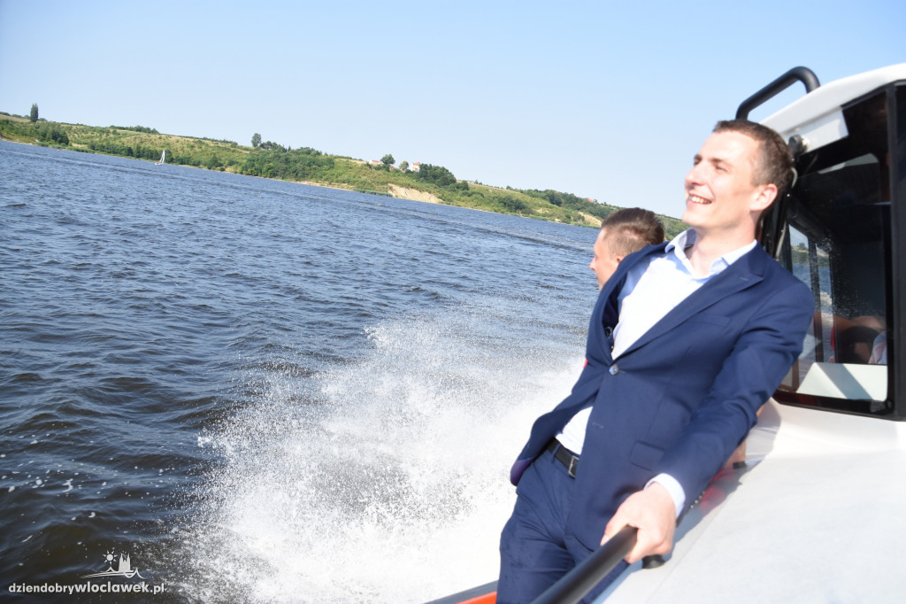 Posłanka matką chrzestną łodzi