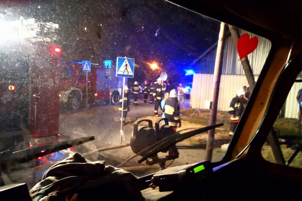 W pożarze stracili dorobek życia