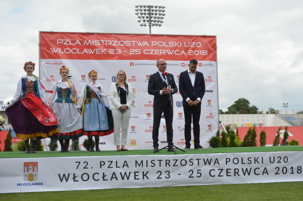 Otwarcie Mistrzostw Polski w lekkiej atletyce