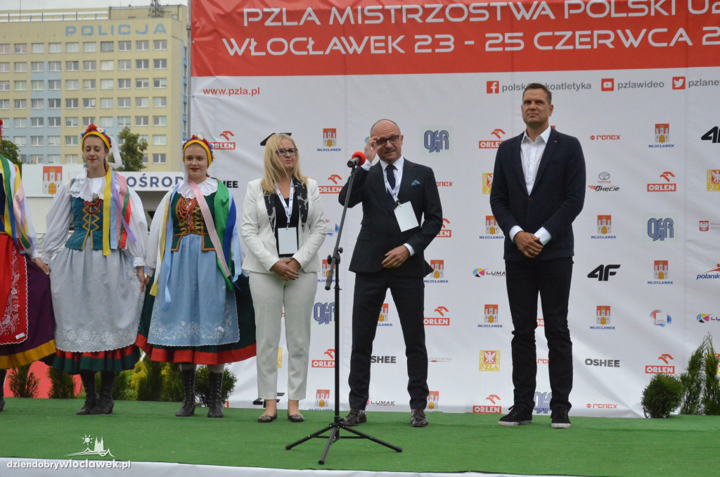 Otwarcie Mistrzostw Polski w lekkiej atletyce