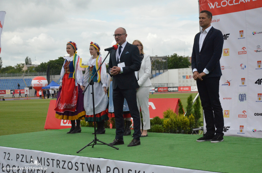 Otwarcie Mistrzostw Polski w lekkiej atletyce