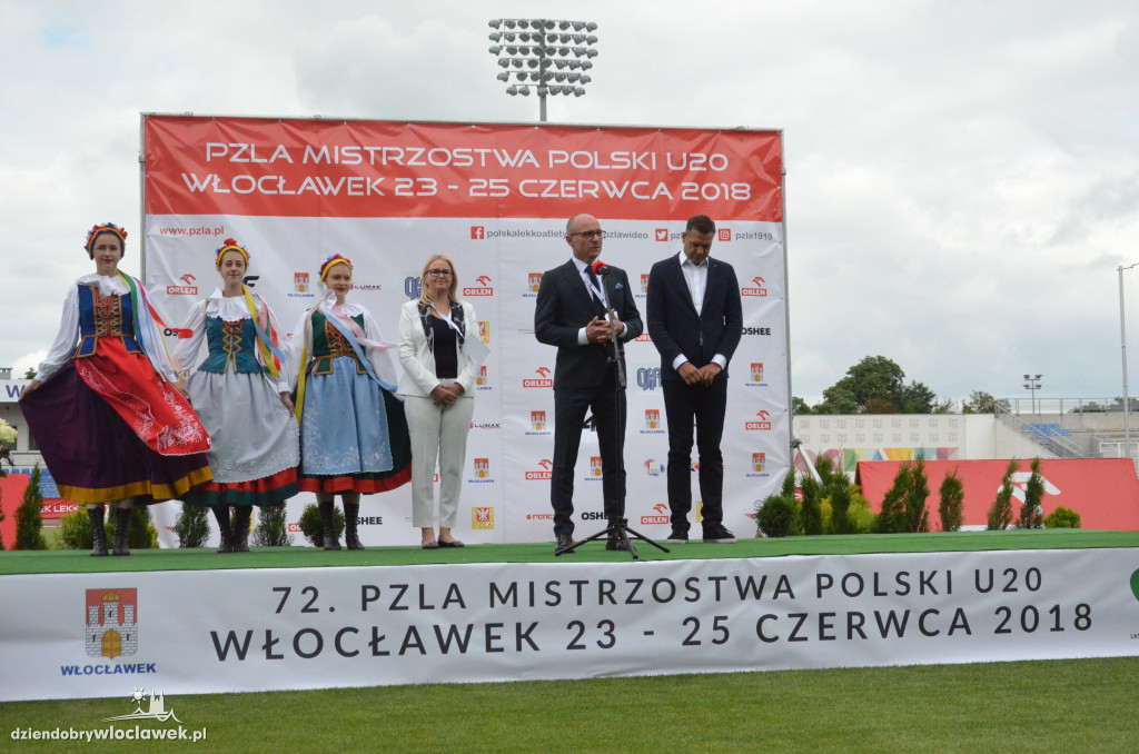 Otwarcie Mistrzostw Polski w lekkiej atletyce