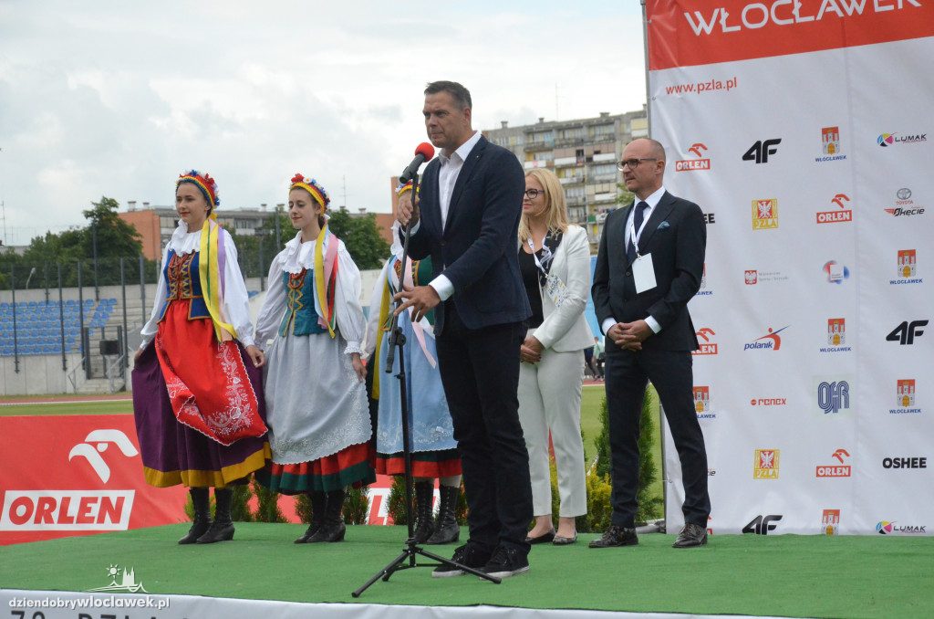 Otwarcie Mistrzostw Polski w lekkiej atletyce