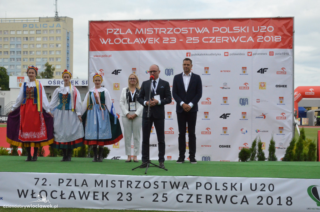 Otwarcie Mistrzostw Polski w lekkiej atletyce