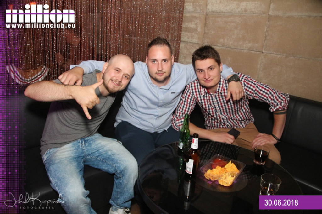 Szalona sobotnia noc w Million Club