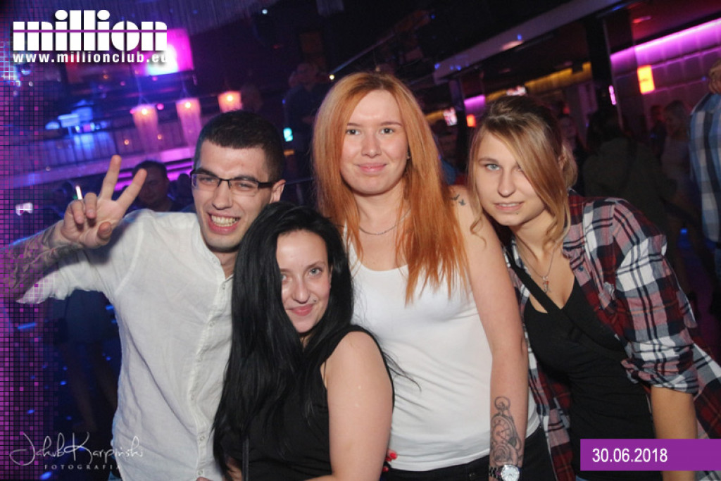 Szalona sobotnia noc w Million Club