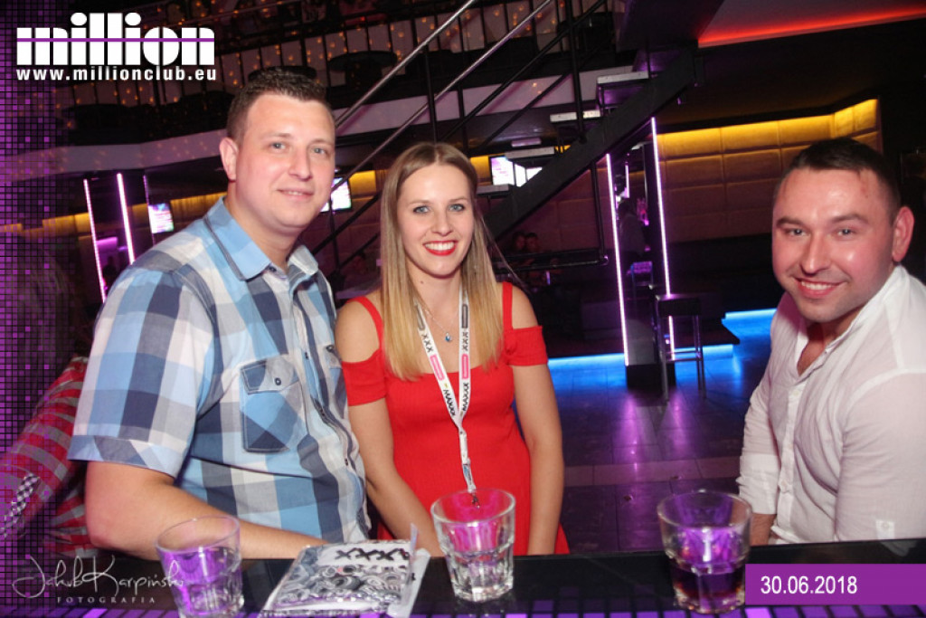 Szalona sobotnia noc w Million Club