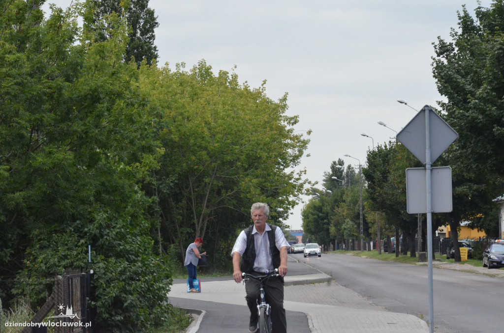 Rowerówka wzdłuż Płockiej na ukończeniu
