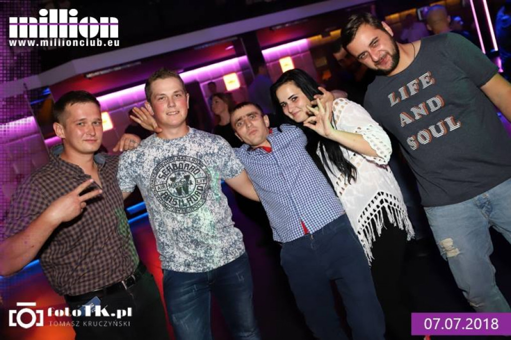 Szalona sobotnia noc w Million Club