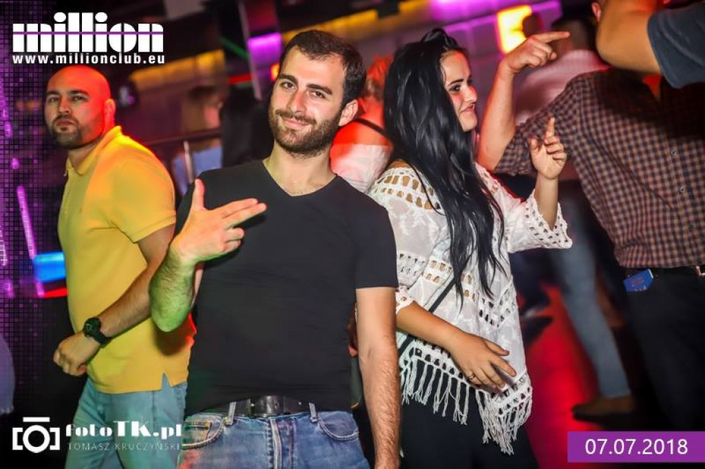 Szalona sobotnia noc w Million Club