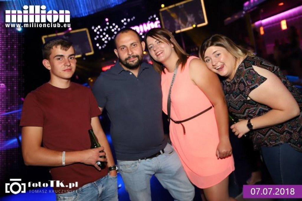 Szalona sobotnia noc w Million Club
