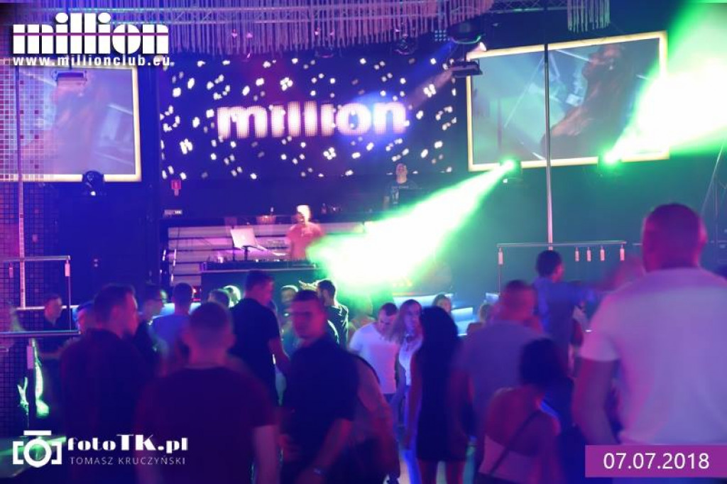 Szalona sobotnia noc w Million Club