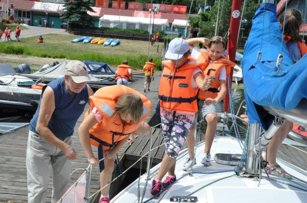 Półkolonie w Yacht Club Anwil
