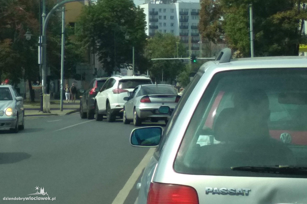 Tak łamią przepisy na al. Chopina