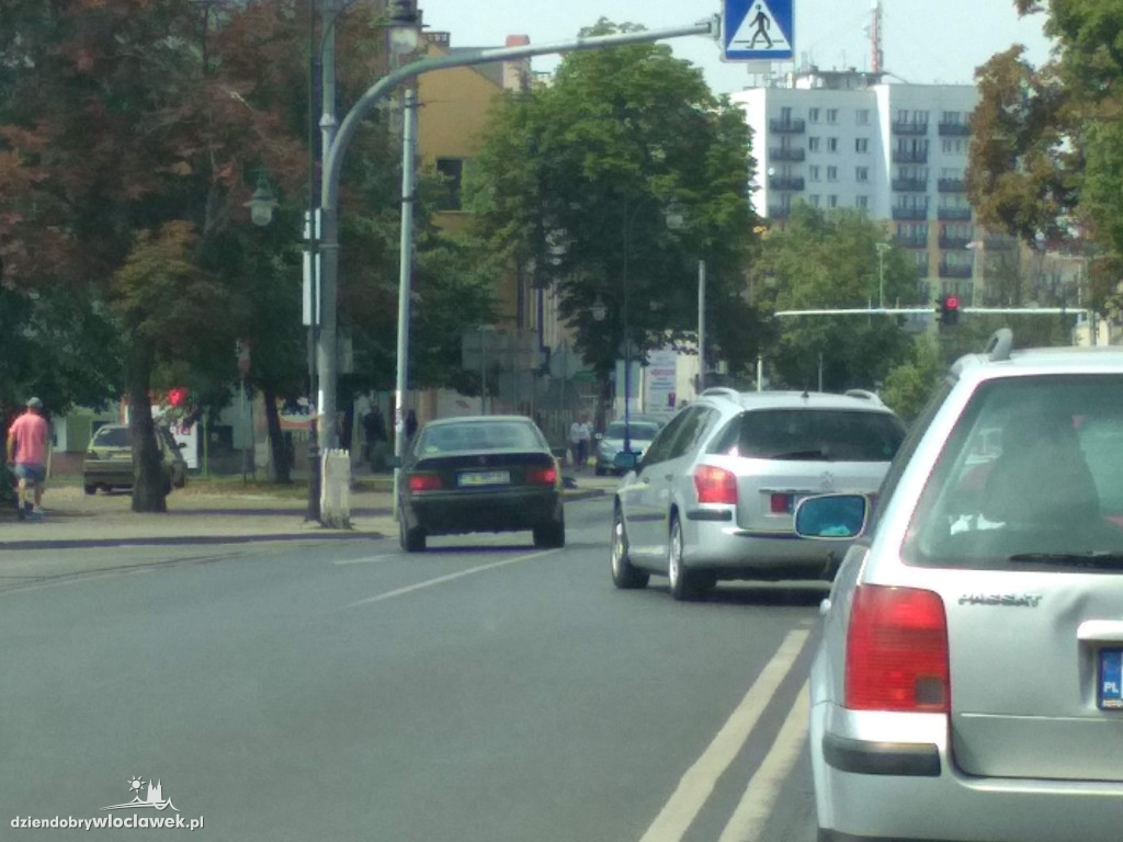 Tak łamią przepisy na al. Chopina