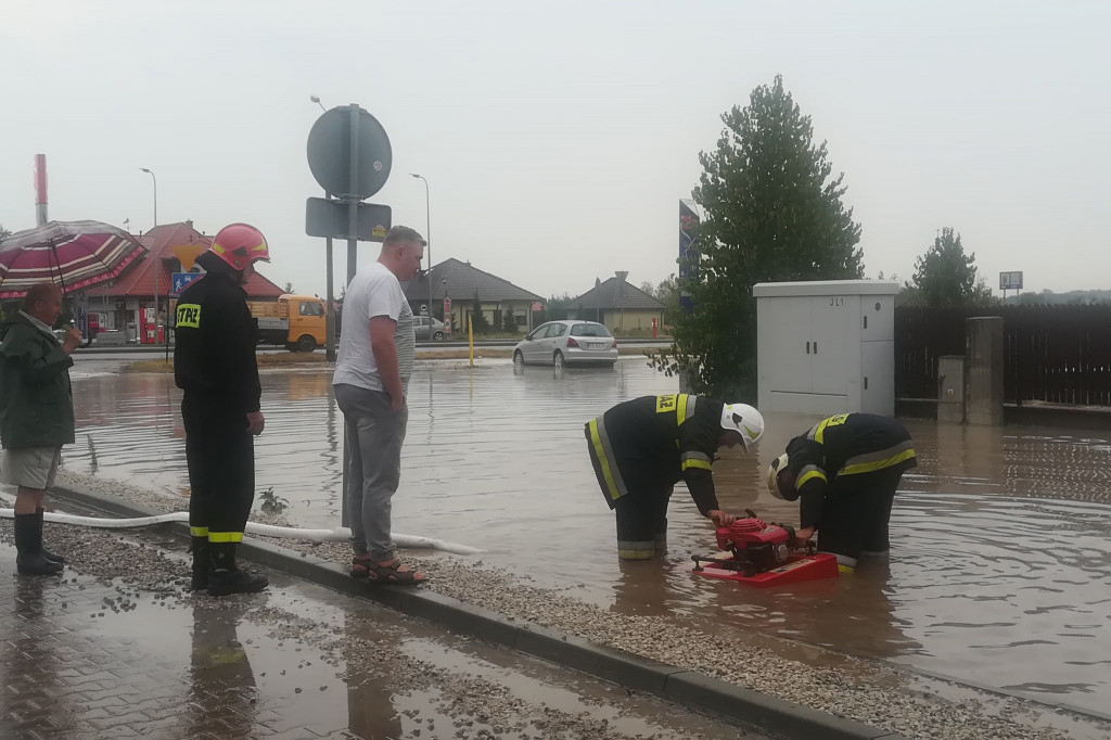 Nowa Wieś pod wodą. Zobacz zdjęcia