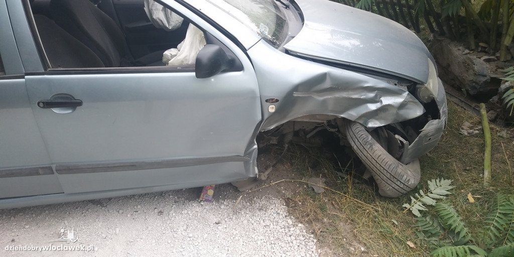 15-latek uderzył w ogrodzenie!