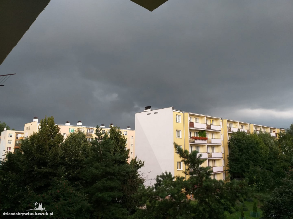 Wielka ulewa nad Włocławkiem