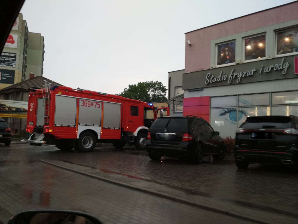 Skutki ulewy na włocławskich ulicach