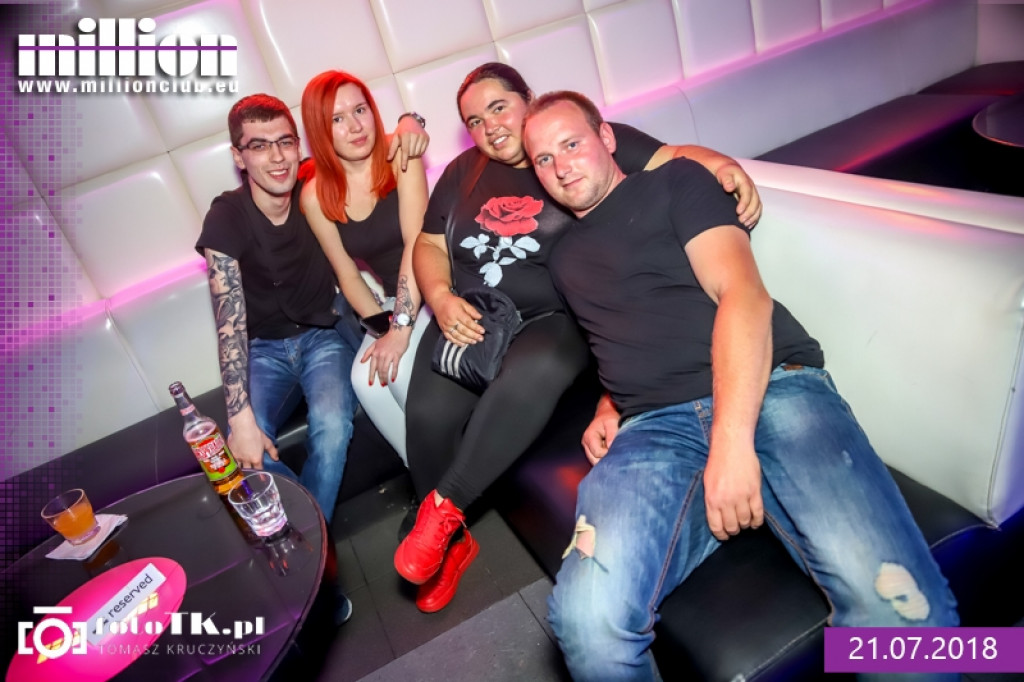 Sobotnie szaleństwo w klubie Million